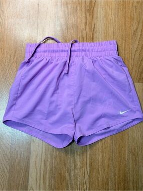 Nike Lavender Athletic Running Shorts